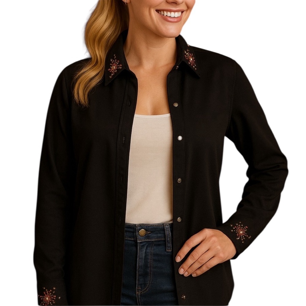 Double D Ranch Beaded Concho Jacket Nwt